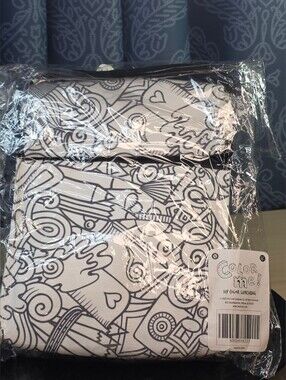 Color Me! Lootcrate Original Lunch Bag DIY School Work Insulated 4.5x7x9 NIP